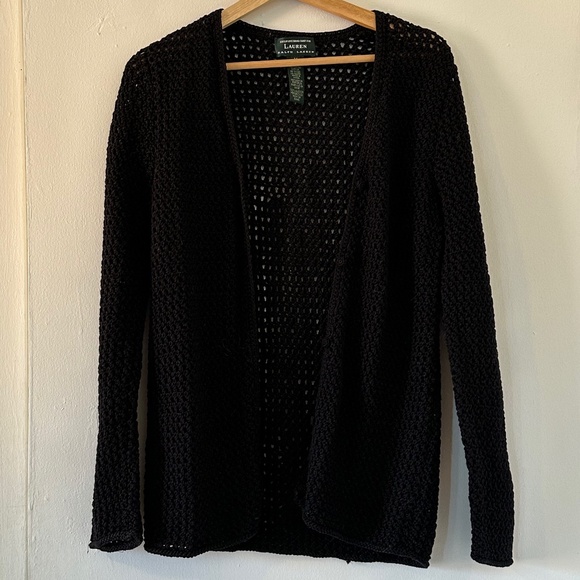 Ralph Lauren Open-Knit Cardigan - Picture 1 of 3